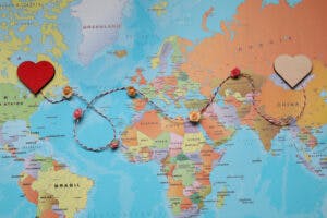 world map ACR Global Research Exchange Program for rheumatology