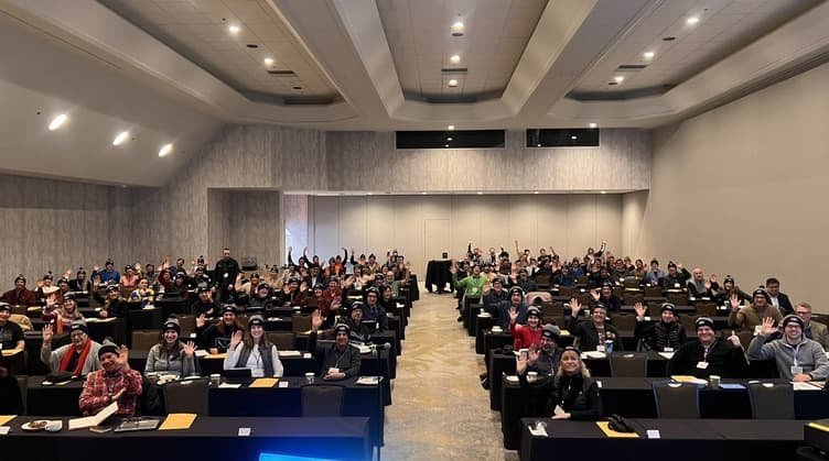 Group of people in a meeting room at ACR Winter Rheumatology Symposium